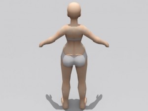 rigged character collection Modello 3D