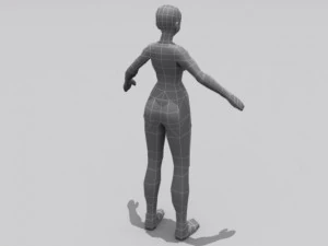 조작된 캐릭터 컬렉션 3D 모델