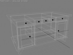 table 3D Model