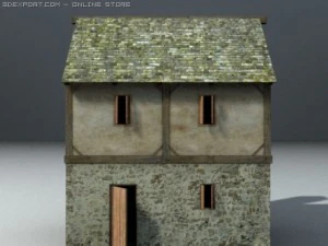 medieval house 3D Model
