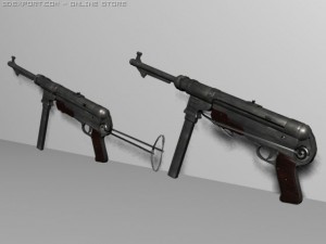 mp40 3D-Modell