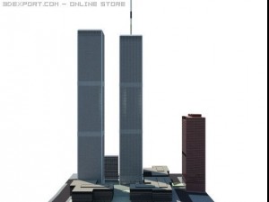 world trade center 3D Model