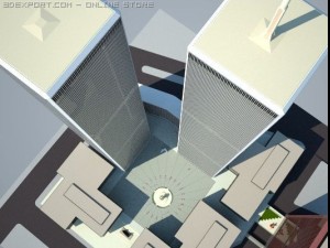 world trade center 3D Model