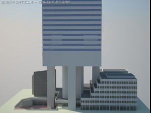citigroup center 3D Model