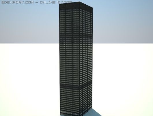 one liberty plaza 3D मॉडल .c4d .max .obj .3ds .fbx .stl .blend 
