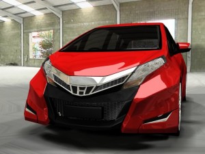 honda jazz revo Model 3D