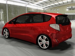 honda jazz revo Model 3D