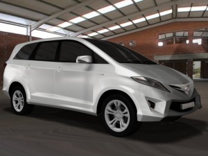 toyota innova  face lift 2012 Modèle 3D
