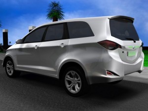 toyota innova  face lift 2012 3D Модель