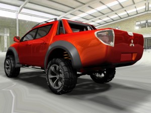 mitsubishi strada triton 3D-Modell