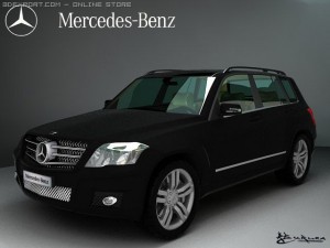 mercedes benz glk 3D-Modell