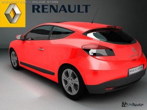 renault megane iii 2009 pack1 3D 모델
