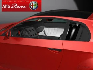 alfa romeo brera 2005 3D Model