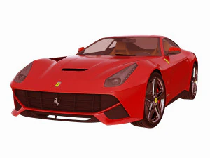ferrari f12 berlinetta 2013 Model 3D