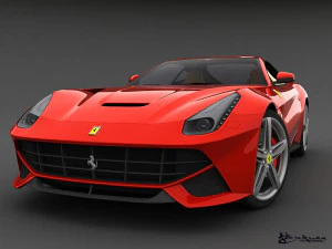ferrari f12 berlinetta 2013 3D Model