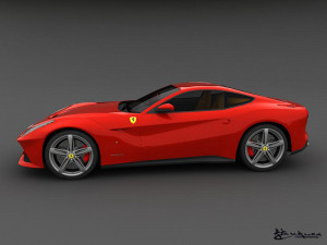 ferrari f12 berlinetta 2013 Model 3D