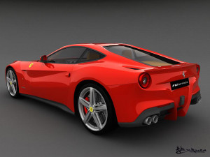 ferrari f12 berlinetta 2013 Model 3D
