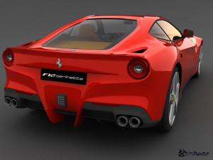 ferrari f12 berlinetta 2013 Model 3D
