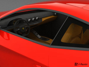 ferrari f12 berlinetta 2013 Model 3D