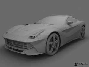 ferrari f12 berlinetta 2013 Model 3D