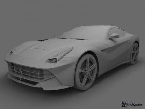 ferrari f12 berlinetta 2013 3D Model
