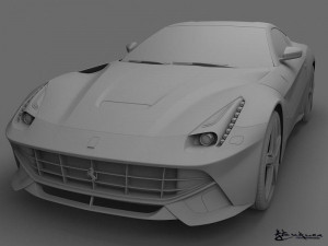 ferrari f12 berlinetta 2013 Model 3D