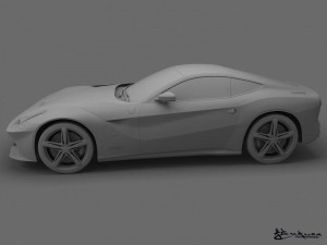 ferrari f12 berlinetta 2013 Model 3D