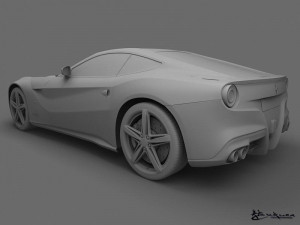 ferrari f12 berlinetta 2013 Model 3D