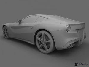 ferrari f12 berlinetta 2013 3D Model