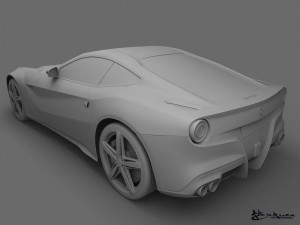 ferrari f12 berlinetta 2013 Model 3D