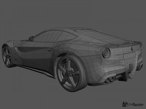ferrari f12 berlinetta 2013 Model 3D