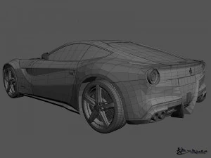 ferrari f12 berlinetta 2013 3D Model