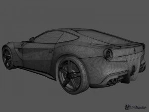 ferrari f12 berlinetta 2013 3D Model