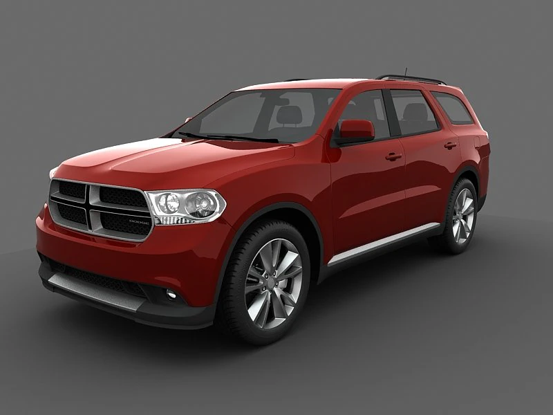 dodge durango 2011 3D Model .c4d .max .obj .3ds .fbx .stl .blend