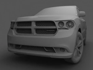 dodge durango 2011 3D Model