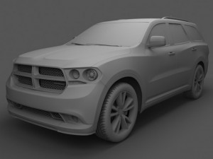 dodge durango 2011 3Dモデル