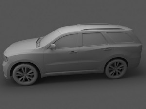 dodge durango 2011 3Dモデル