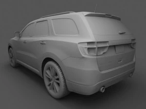 dodge durango 2011 3D Model