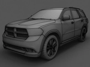 dodge durango 2011 3D Model