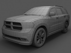 dodge durango 2011 3Dモデル