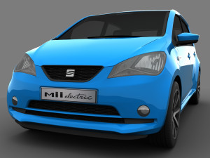 seat mii electric 2020 3D मॉडल