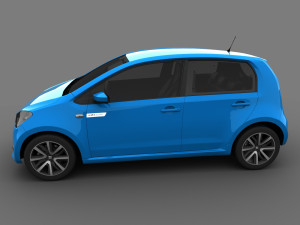 seat mii electric 2020 3D मॉडल