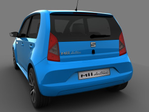 seat mii electric 2020 3D मॉडल