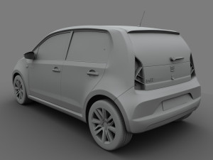 seat mii electric 2020 3D मॉडल