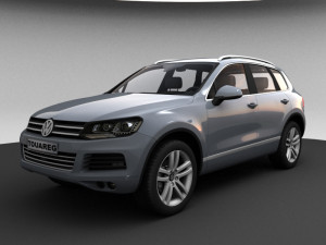 volkswagen touareg 2011 3D Model