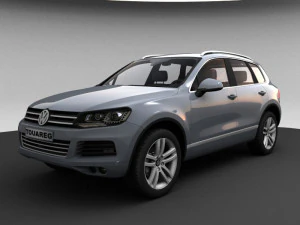 volkswagen touareg 2011 Model 3D