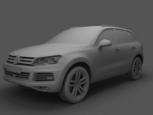 volkswagen touareg 2011 3D-Modell