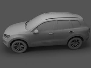 volkswagen touareg 2011 3D-Modell