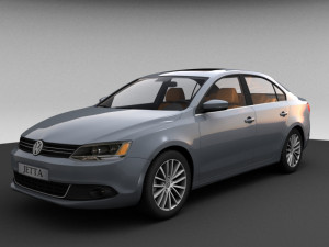 volkswagen jetta 2011 Model 3D