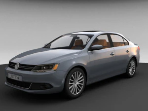 volkswagen jetta 2011 3D Model
